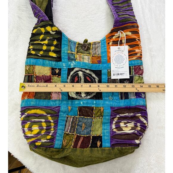 The Collection Royal Peace Stamped Hobo Bag NWT - Picture 2 of 8